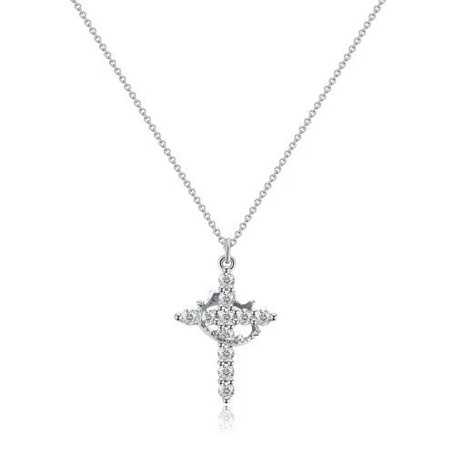 COLLANA CROCEFISSO CON ANELLO
