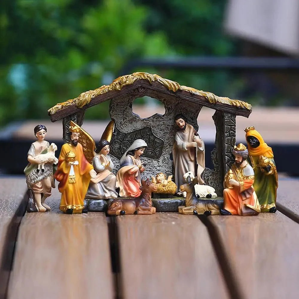 Nacimiento Navideño De 12 Piezas