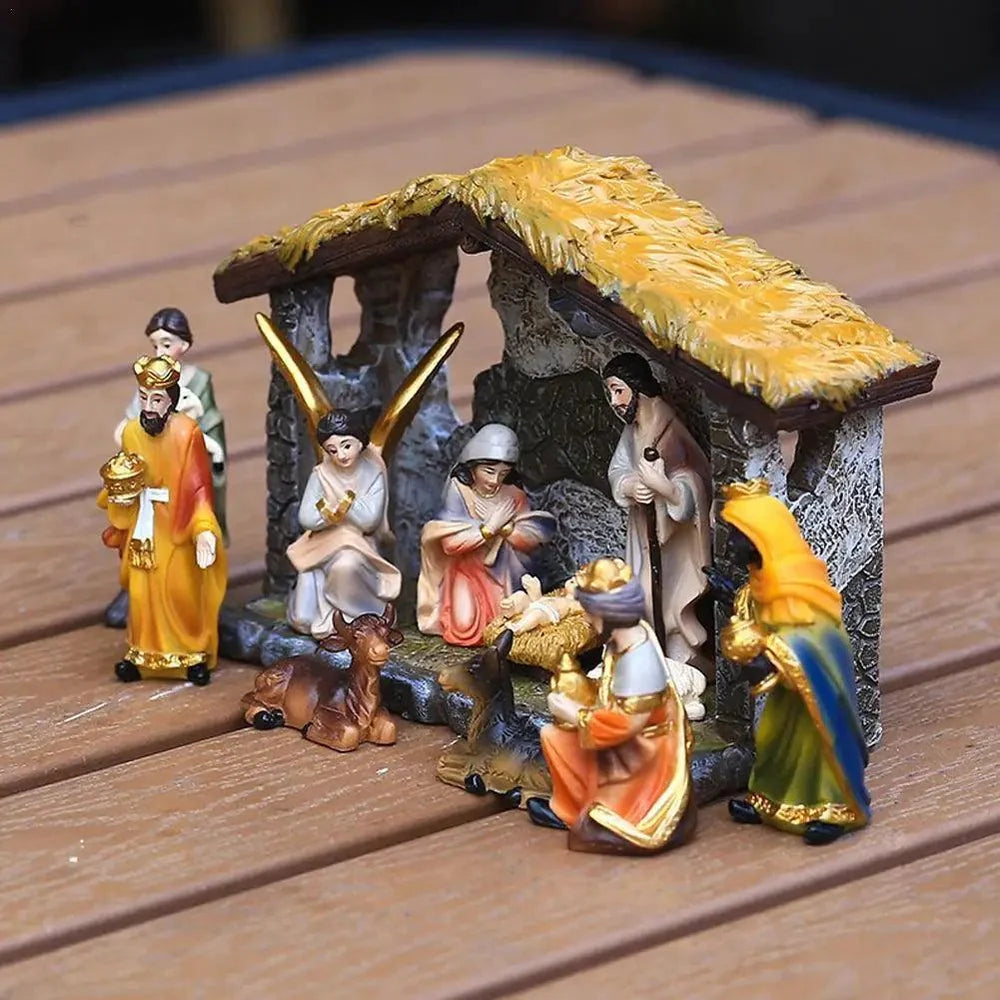 Nacimiento Navideño De 12 Piezas