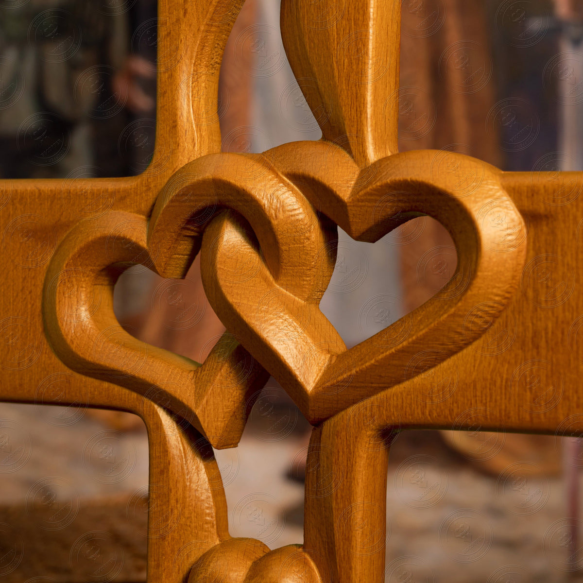 Sculture in legno Amore di Cristo