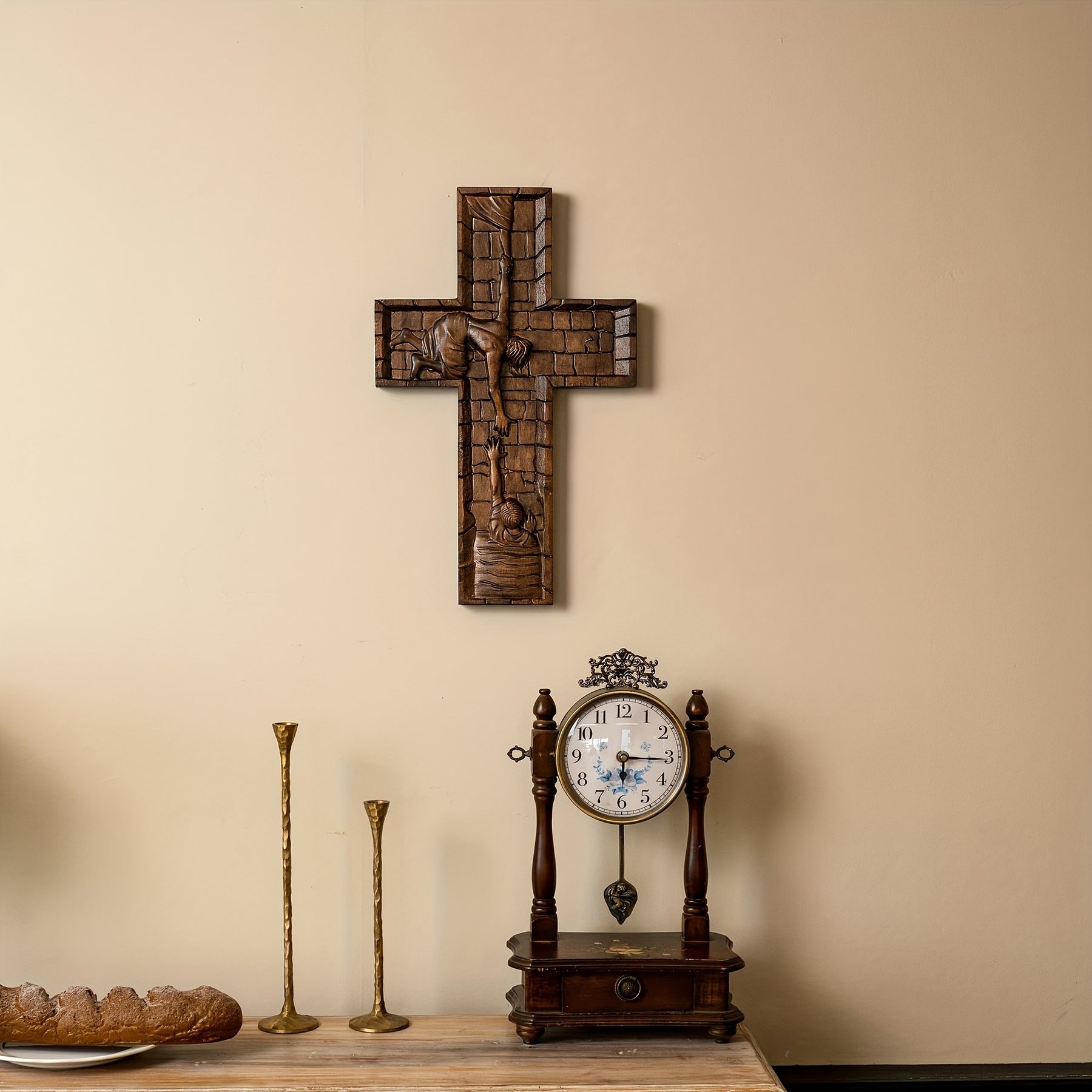 Sculture in Legno Cristo è Salvezza