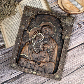 Sculture Religiose in Legno Famiglia