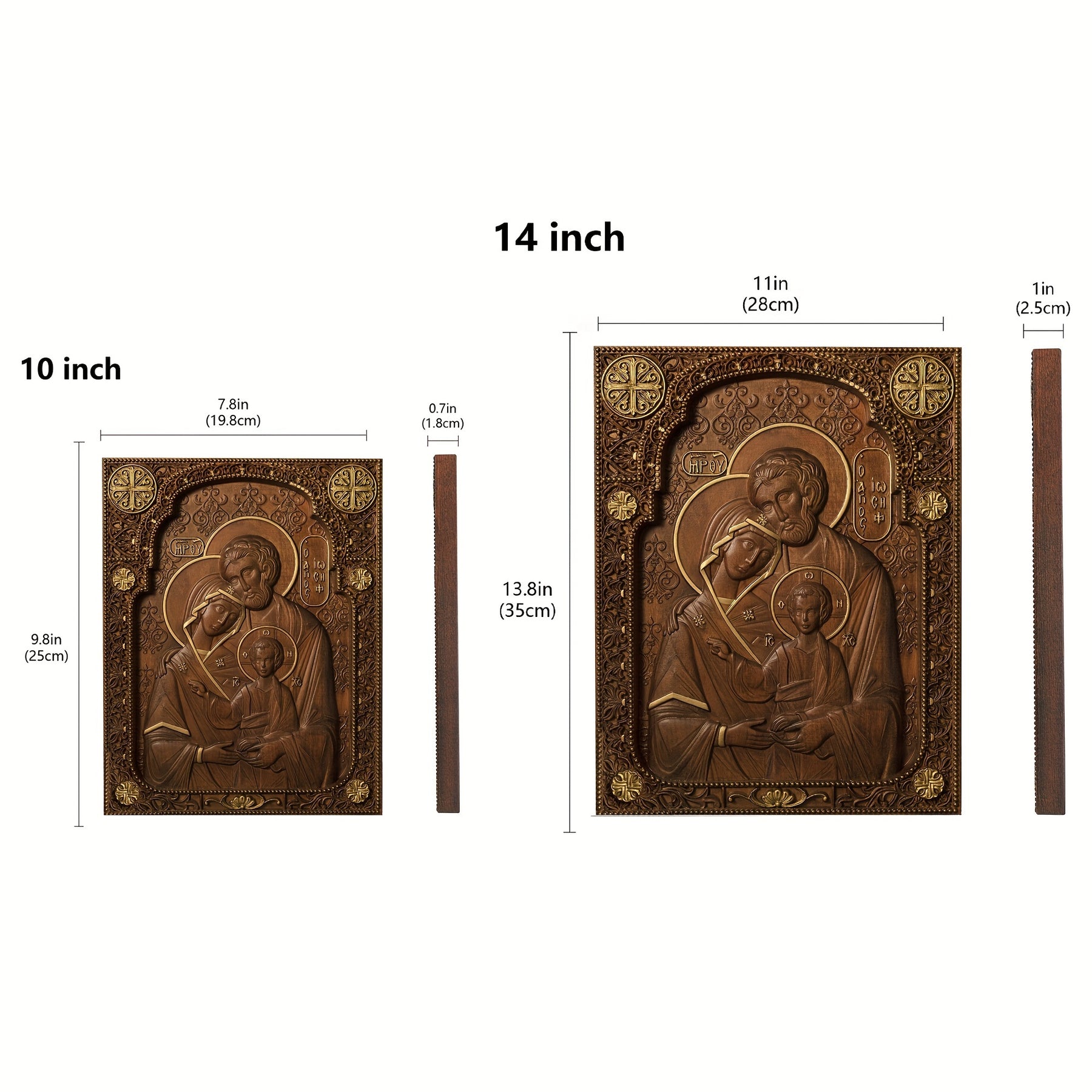 Sculture Religiose in Legno Famiglia
