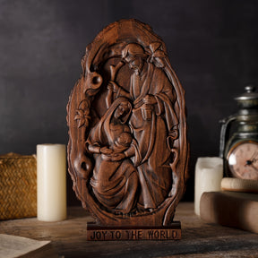 Sculture in legno Nascita di Gesù