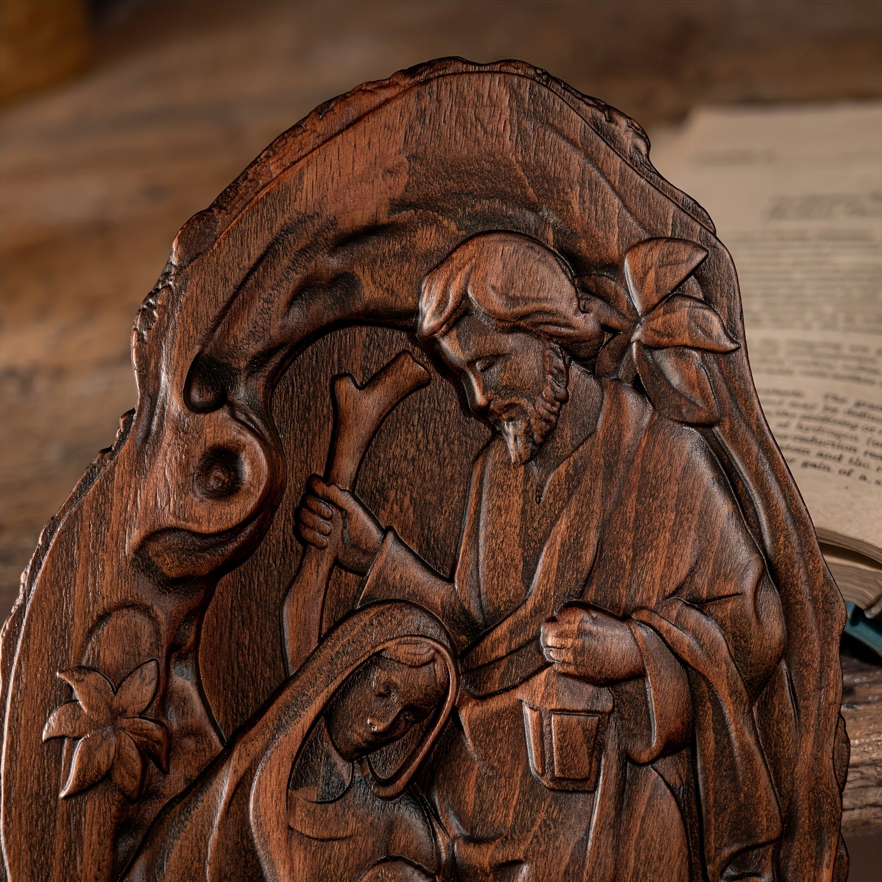 Sculture in legno Nascita di Gesù
