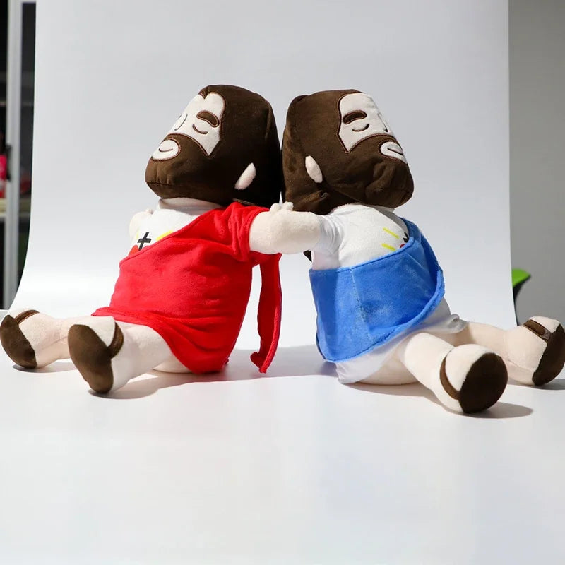 Bambino Gesù in peluche che respira