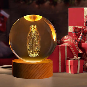 Lámpara Virgem de Guadalupe