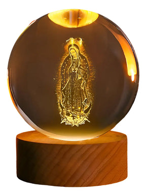 Lámpara Virgem de Guadalupe