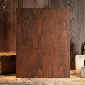 Escultura de Madera del Inmaculado Corazón de María