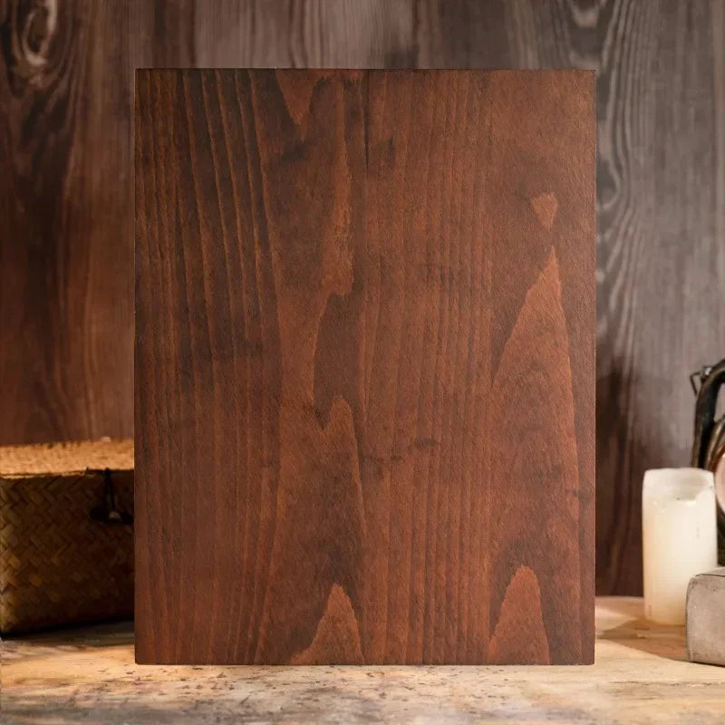 Escultura de Madera del Inmaculado Corazón de María