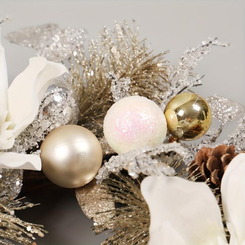 Guirnaldas Navidenas de Plata Lujo