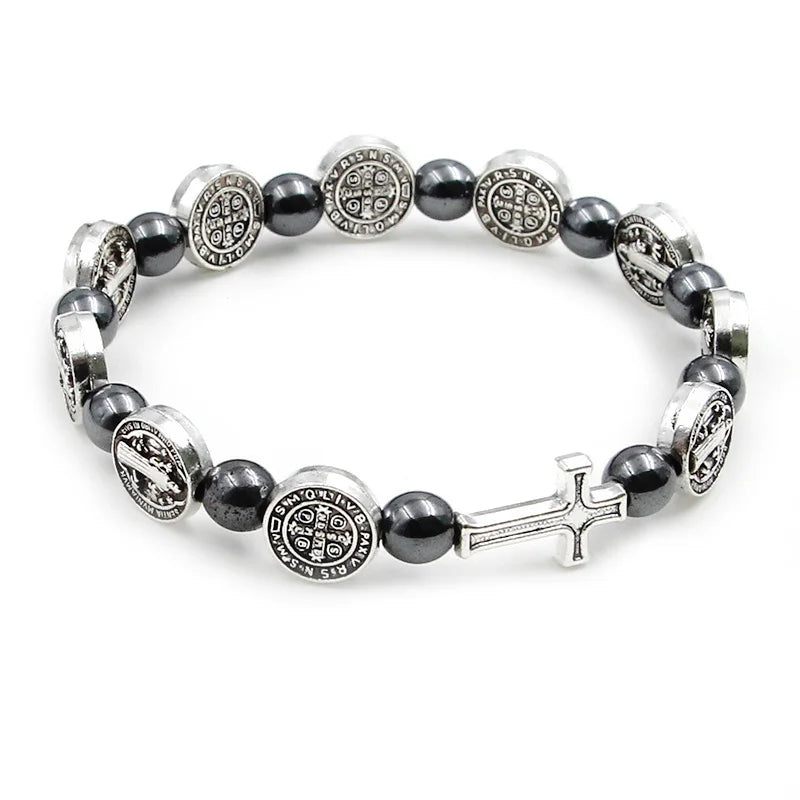 Anillo San Benito + Pulsera de Regalo