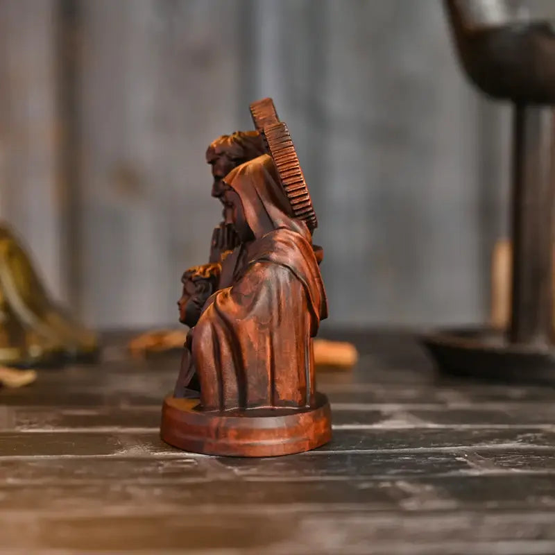 La Sagrada Familia en Madera Fina