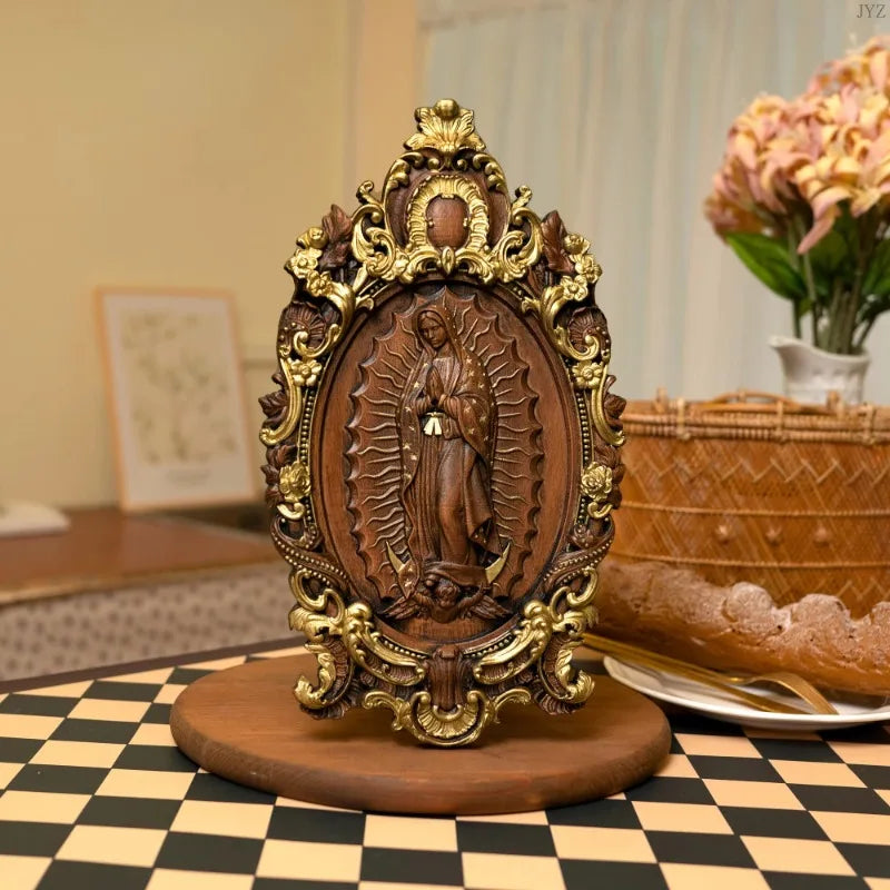 Sculture in legno Vergine Maria di Guadalupe
