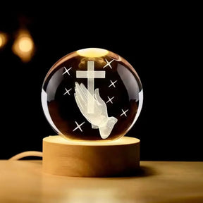 Lámpara Religiosa de Cristal