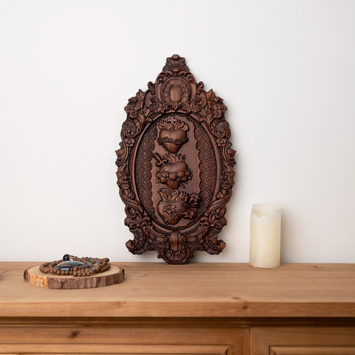 Sculture Religiose in Legno Santissima Trinitá