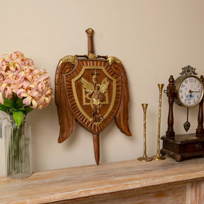 Placa de Pared del Arcángel Miguel