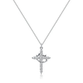 COLLANA CROCEFISSO CON ANELLO