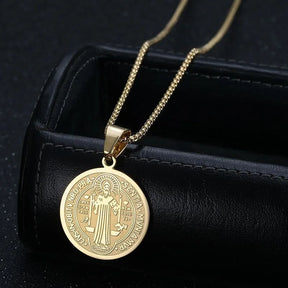 Collar Medalla de San Benito