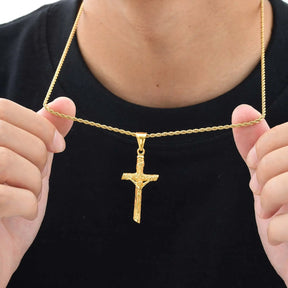 Collar Crucifijo de Jesús