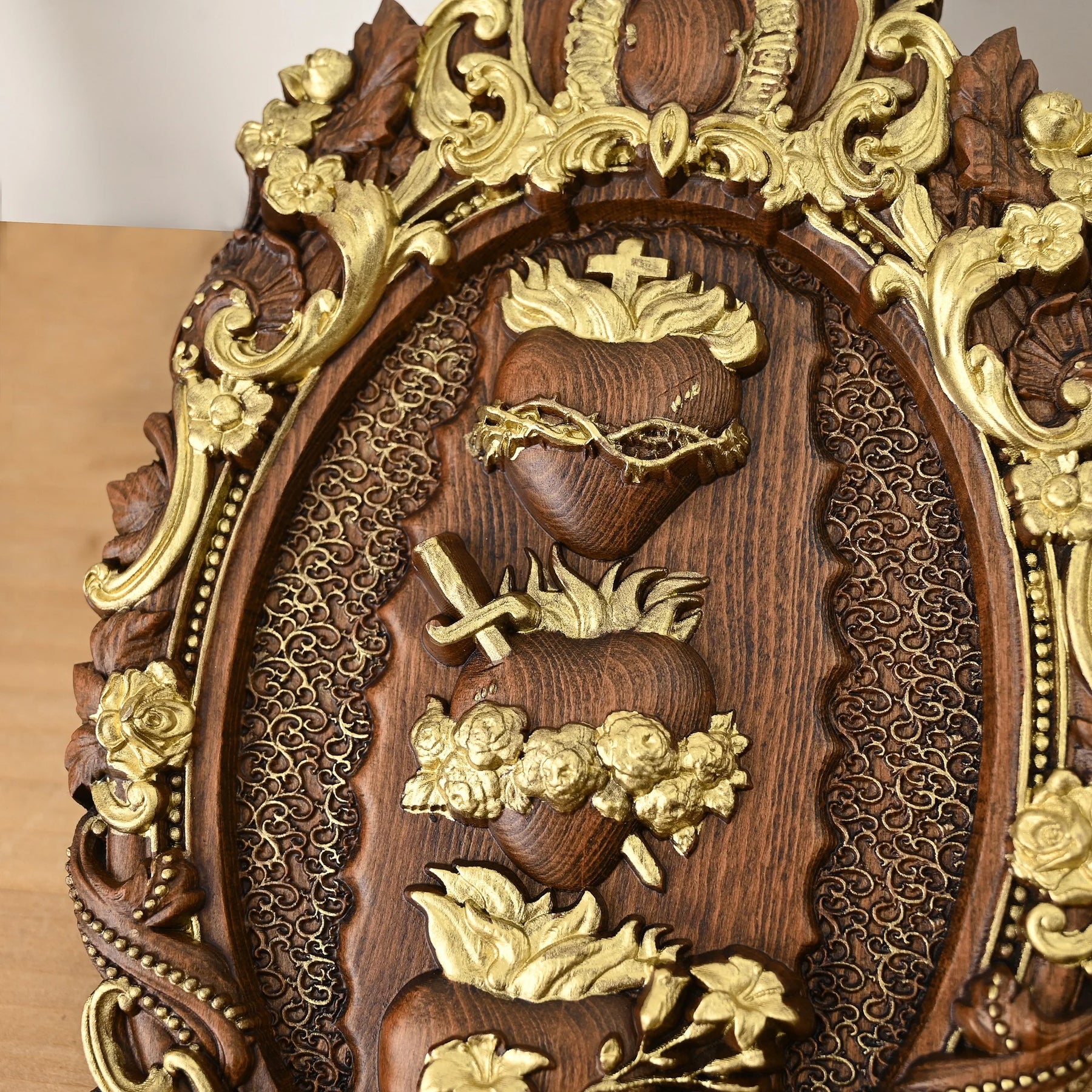 Sculture Religiose in Legno Santissima Trinitá