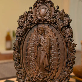 Sculture in legno Vergine Maria di Guadalupe