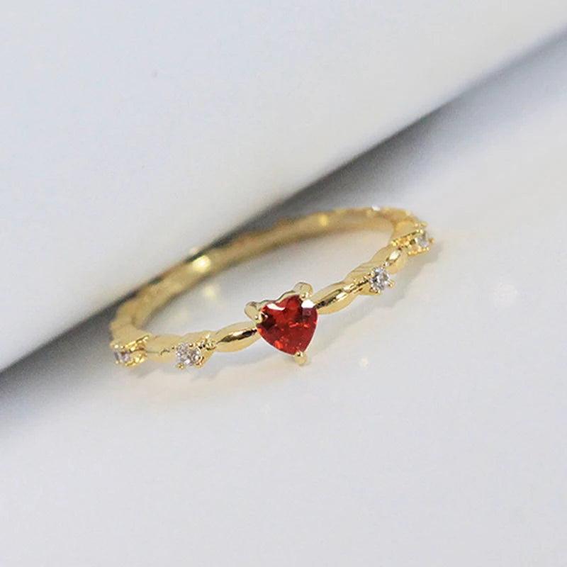 Anillo Sagrado Corazón Bañado en Oro