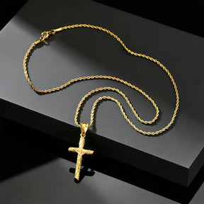 Collar Crucifijo de Jesús
