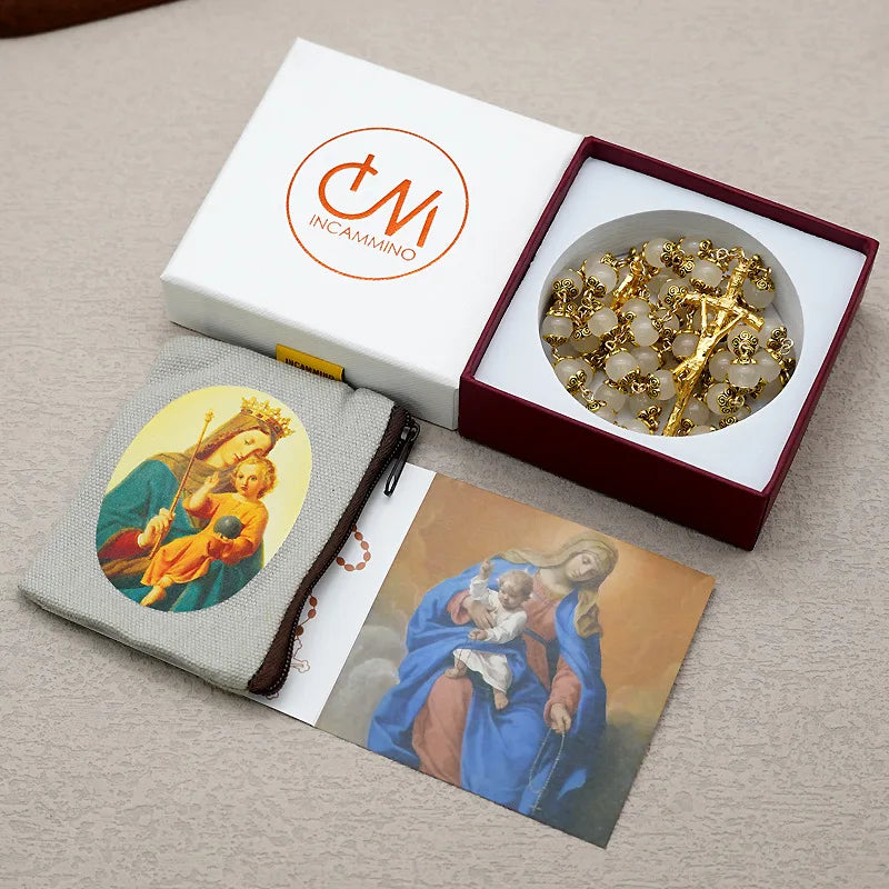 Rosario Vergine Maria e Cristo