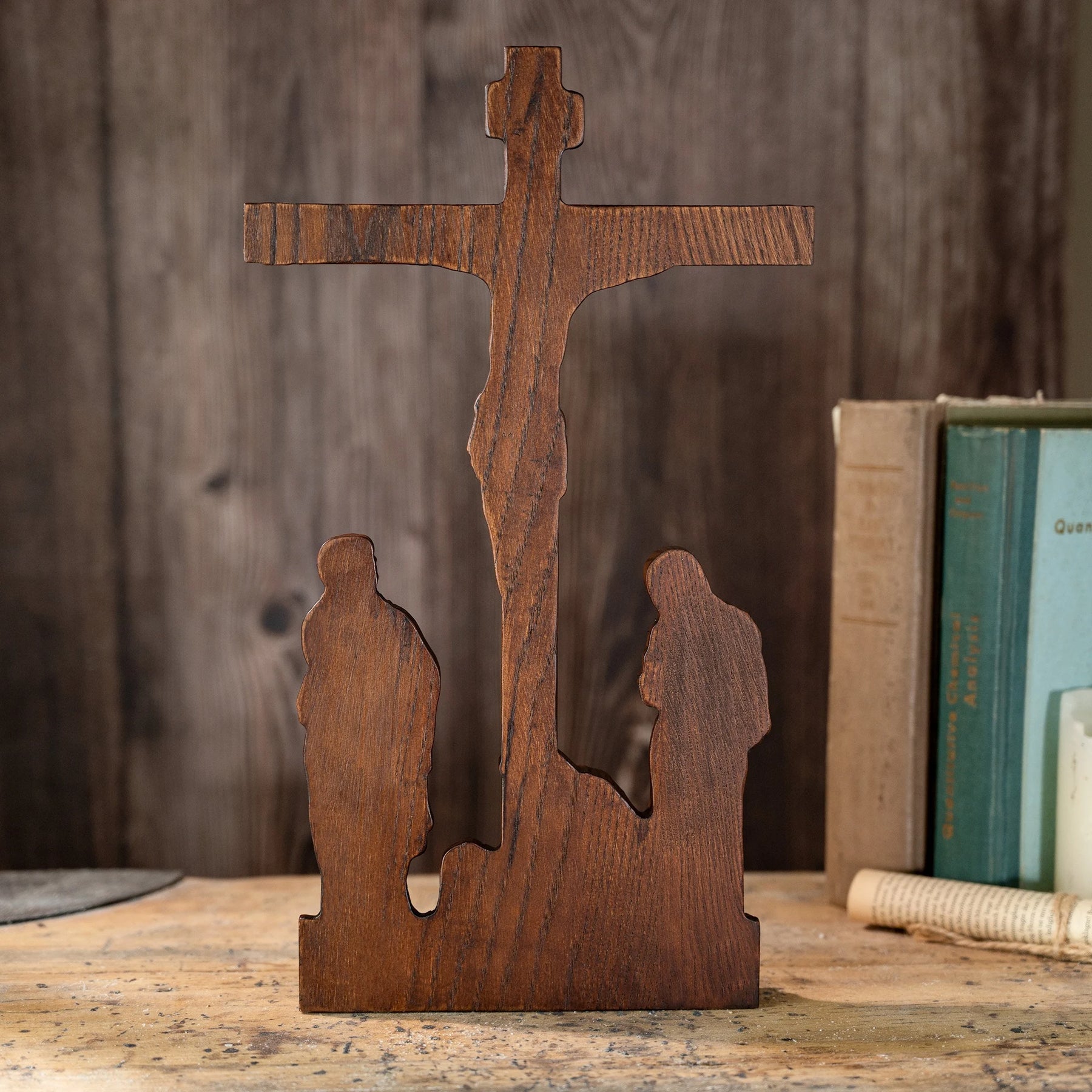 Sculture Religiose in Legno Attraverso