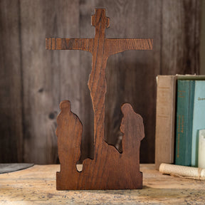 Sculture Religiose in Legno Attraverso