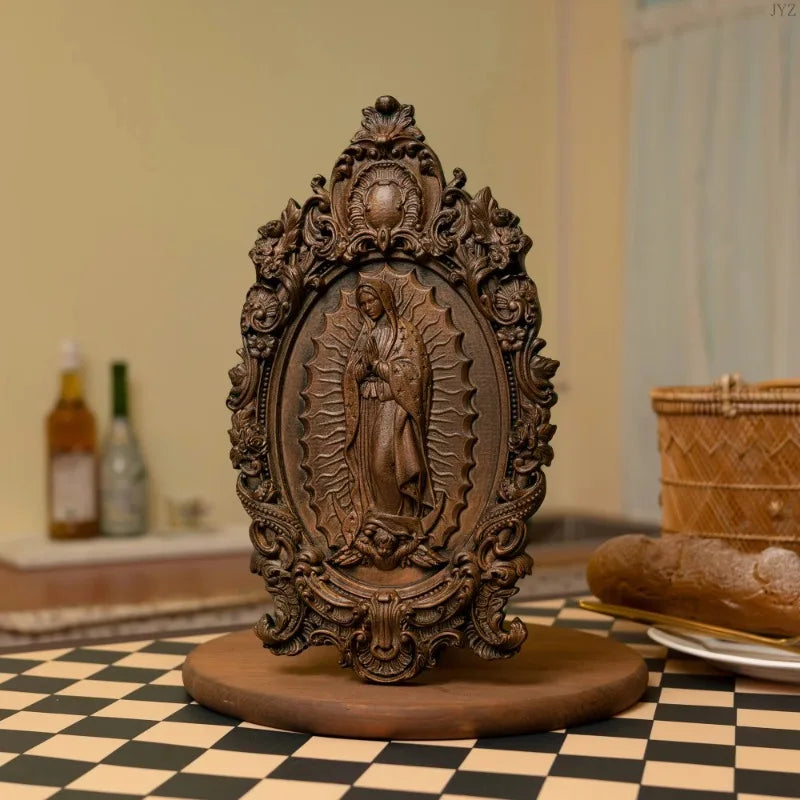 Sculture in legno Vergine Maria di Guadalupe