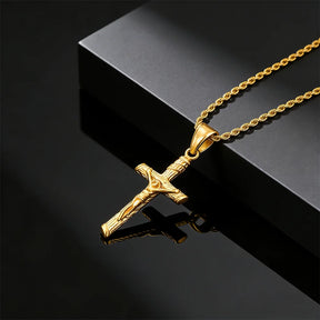 Collar Crucifijo de Jesús