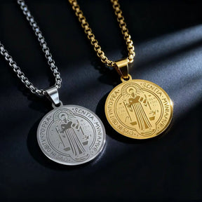 Collar Medalla de San Benito