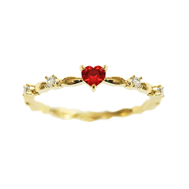 Anillo Sagrado Corazón Bañado en Oro