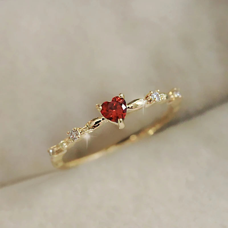 Anillo Sagrado Corazón Bañado en Oro