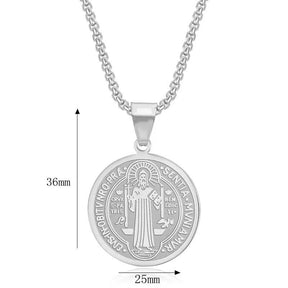 Collar Medalla de San Benito