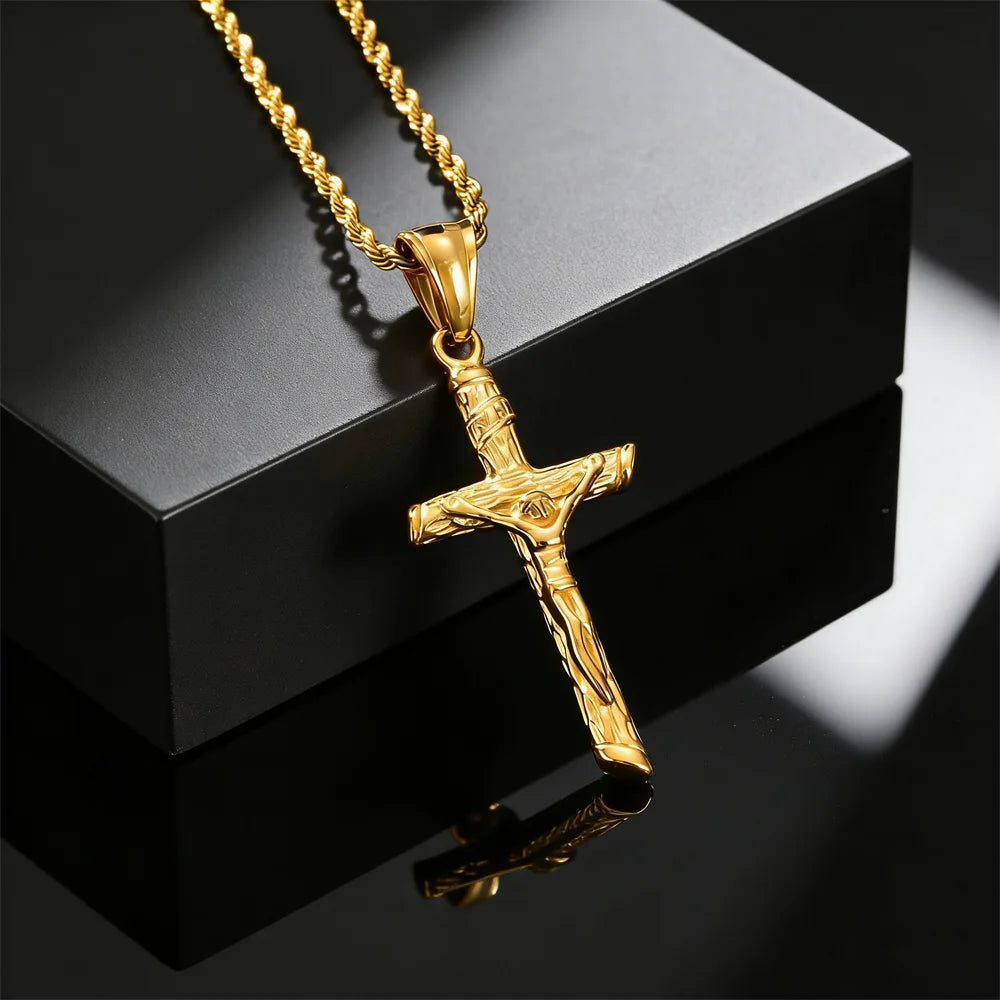 Collar Crucifijo de Jesús