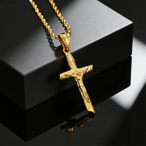 Collar Crucifijo de Jesús