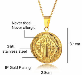 Collar de San Benito de Doble Cara