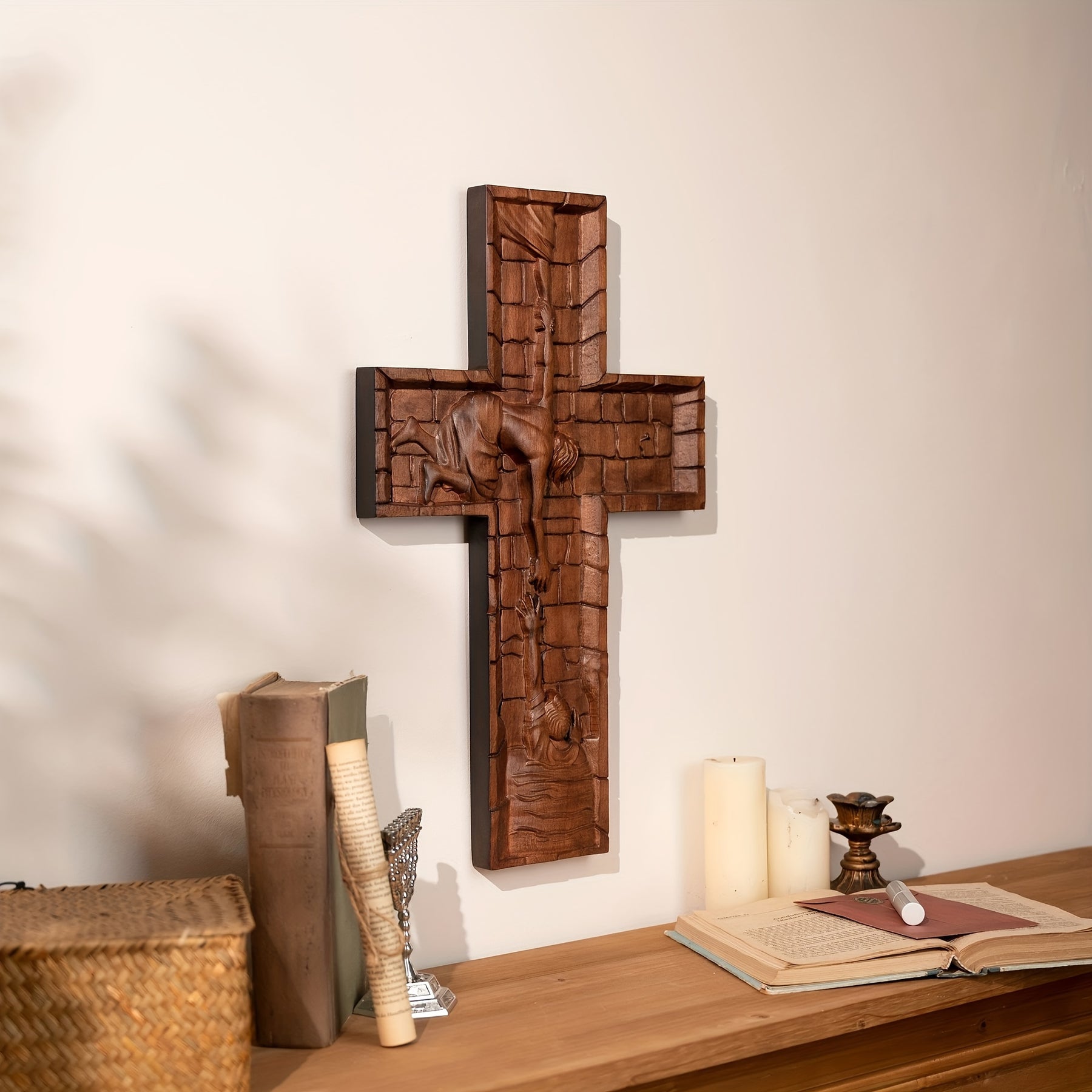 Sculture in Legno Cristo è Salvezza