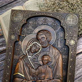 Sculture Religiose in Legno Famiglia