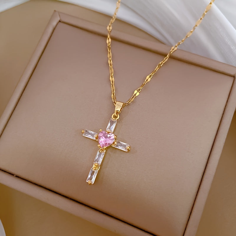 Colar Feminino Cruz Sagrada