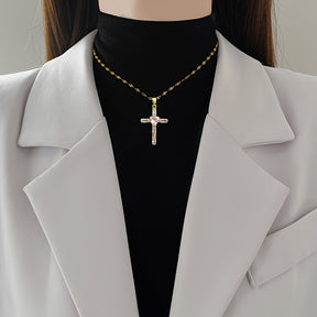 Colar Feminino Cruz Sagrada