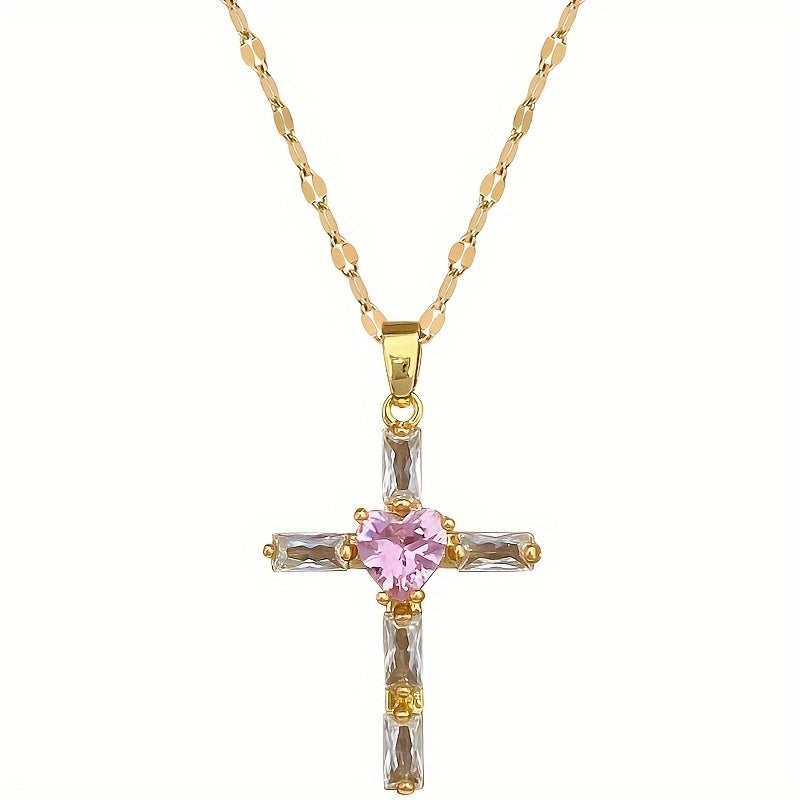 Colar Feminino Cruz Sagrada