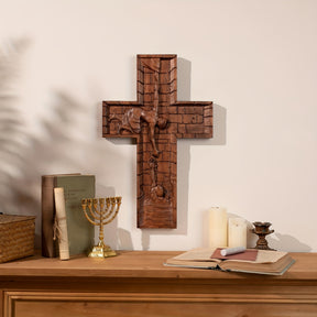 Sculture in Legno Cristo è Salvezza
