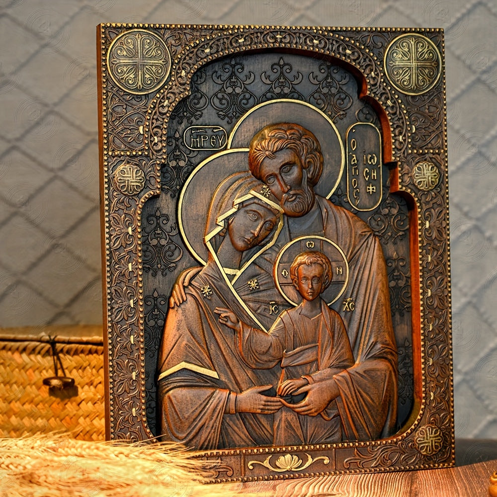 Sculture Religiose in Legno Famiglia