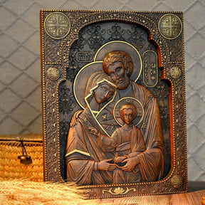 Sculture Religiose in Legno Famiglia