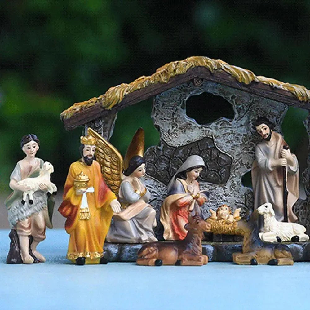Nacimiento Navideño De 12 Piezas